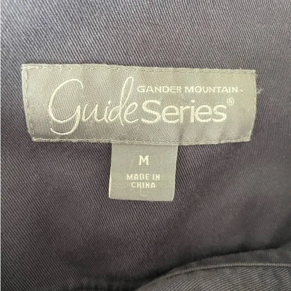 Gander Mountain Women Utility Jacket‎ M Blue Zip Hiking Camping Gorpcore Outdoor - Image 9