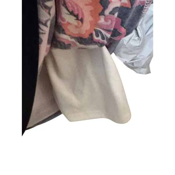 JH Womens Dress Shift Midi Long Sleeve Paisley Lined‎ Stretch Crew Neck Medium - Image 6