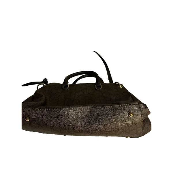 Calvin Klein Cross Body Purse Brown - Image 3