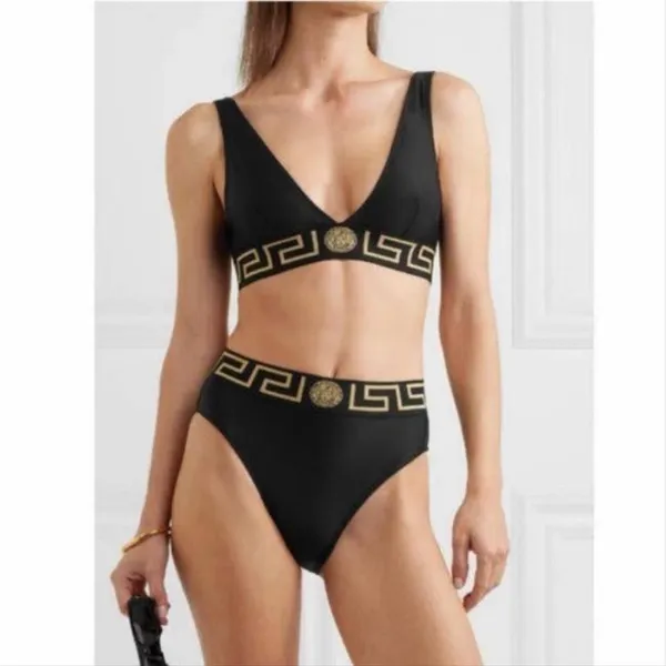 VERSACE Medusa Greca logo bikini set - Image 2