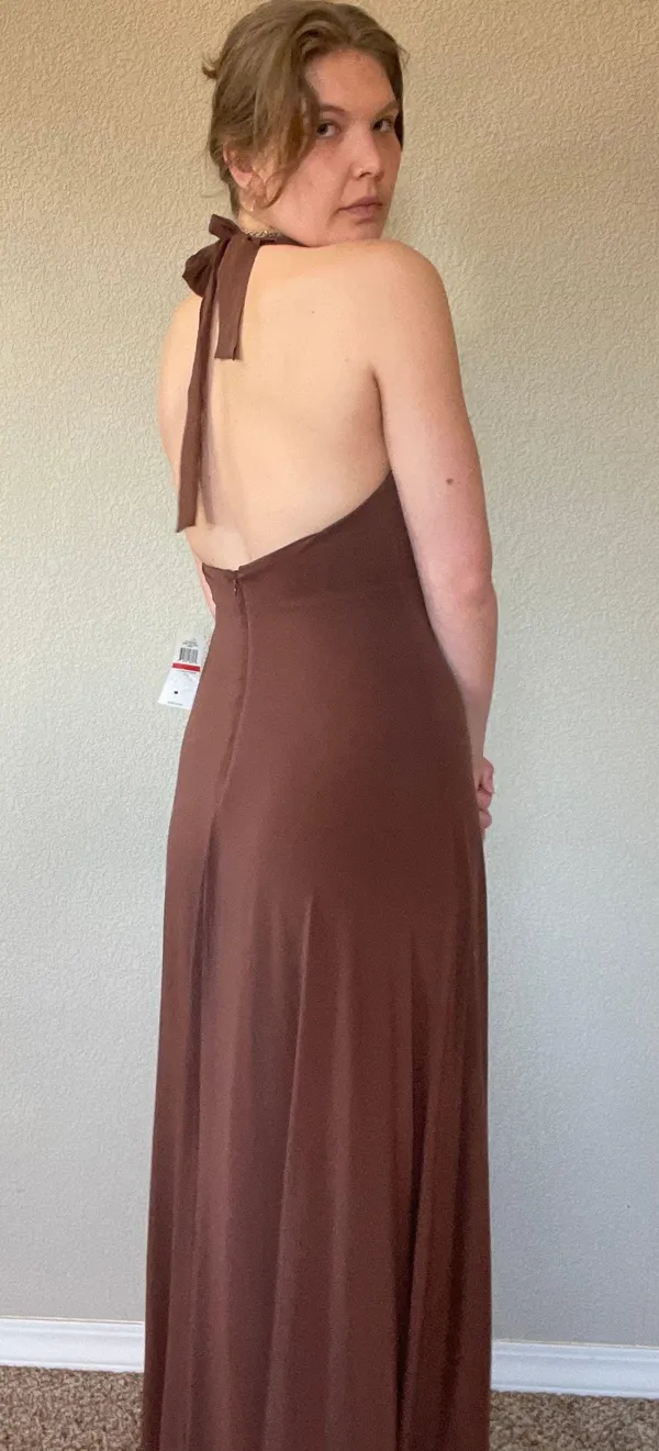 BCBGMAXAZRIA Brown Sugar Dress - Image 7