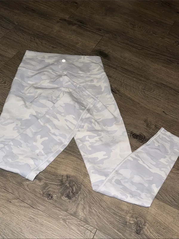 lululemon athletica Light Gray High-Rise Leggings - Image 3