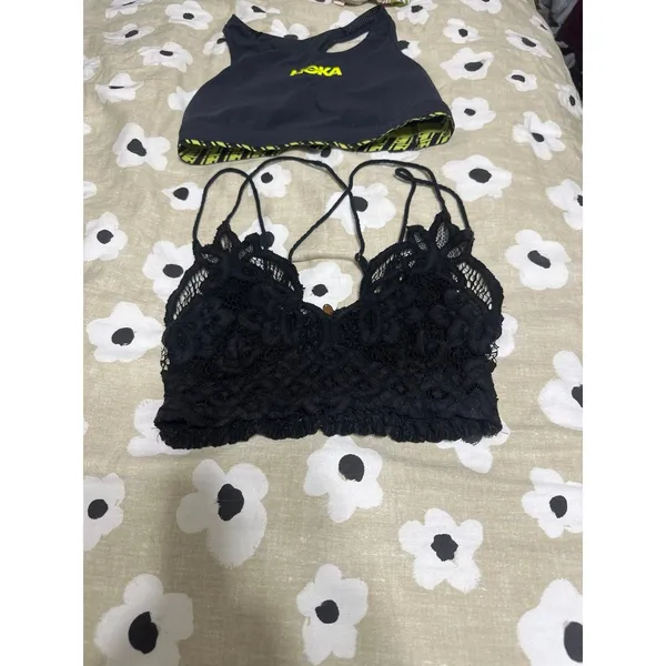 Free people black bralette - Image 2