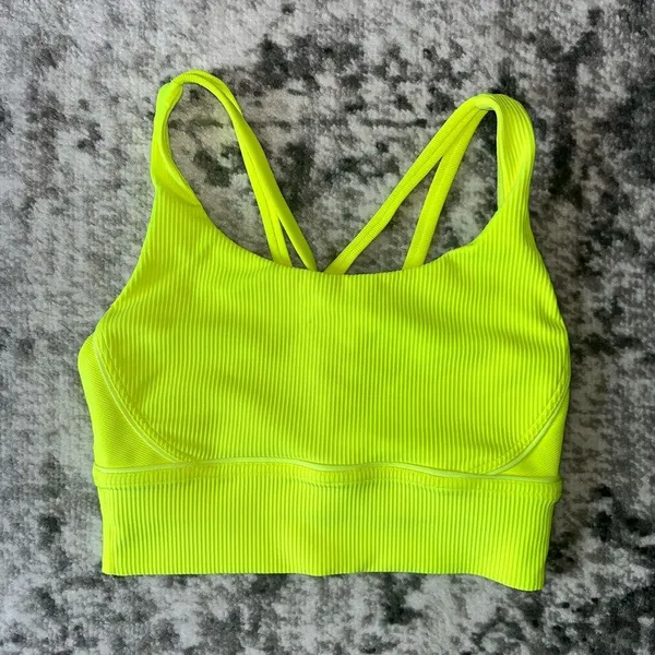 Lululemon Energy Longline Bra Ribbed Luxtreme *Medium Support, B–D Cups - Image 2