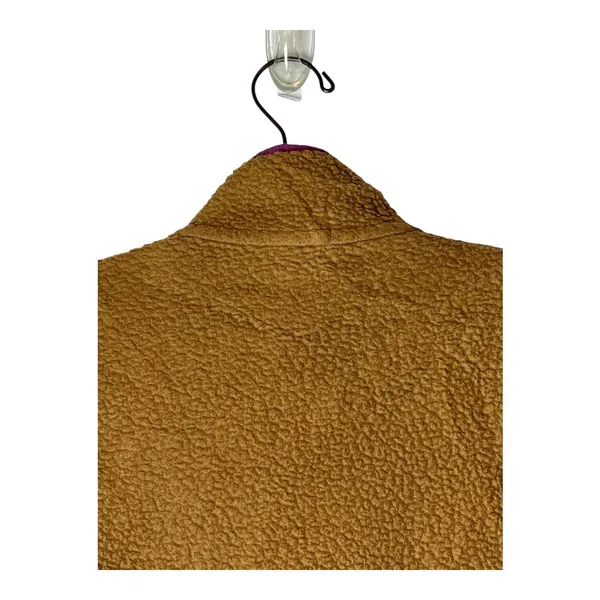 Patagonia Sweatshirt Women XS Brown Retro Pile Fleece Pullover Gorpcore Outdoor‎ - Image 5