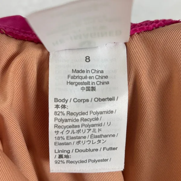 J.Crew Ruffle Scoopback One-Piece Swimsuit Size 8 NWT - Image 5