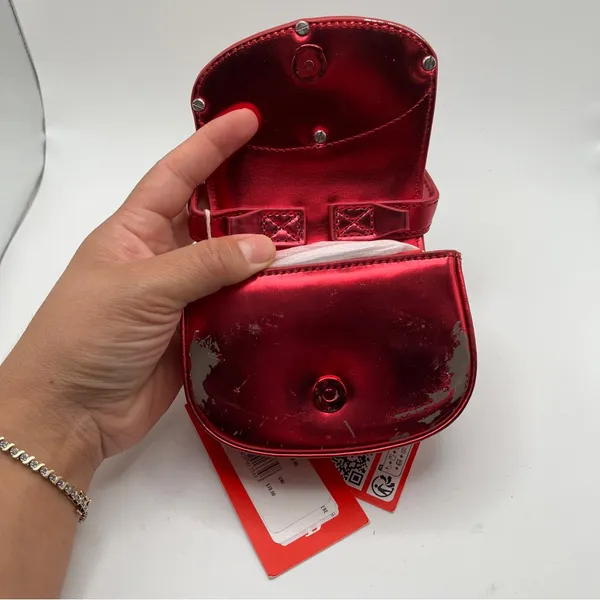 NWT Diesel 1dr Xs red purse RARE SOLD OUT mini - Image 9