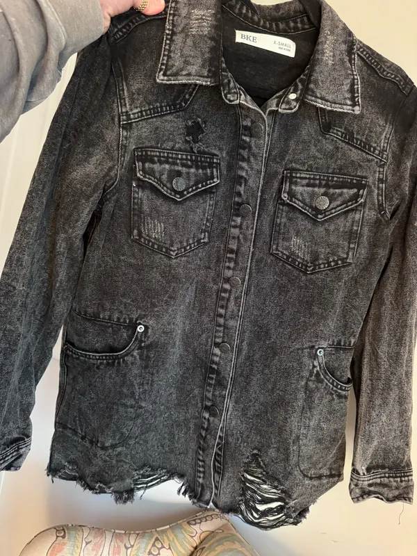 BKE Denim Jacket Oversized - Image 7