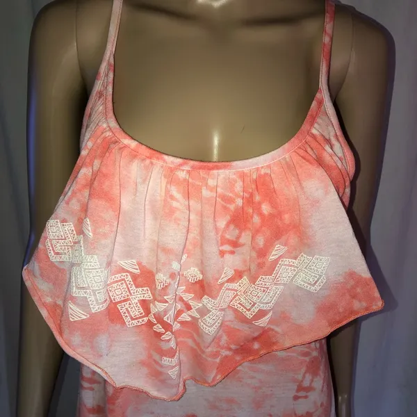 Miken ladder back tie dye beach dress - Image 2