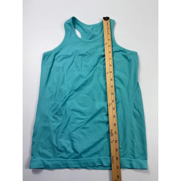 Athleta Limitless Tank Top Racerback Athletic Sleeveless Teal Activewear S‎ - Image 3