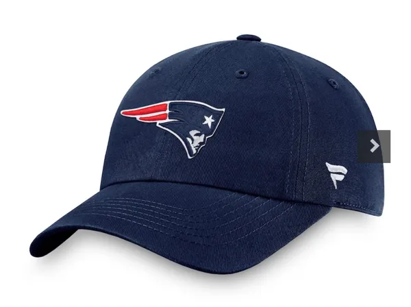 New Era New England Patriots Fitted Baseball Cap 7 1/4 - Image 2