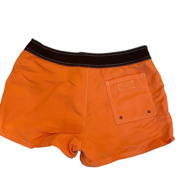 Gap Orange Blue Nylon Short Shorts M Summer Lightweight Athletic Casual Swim - Image 5