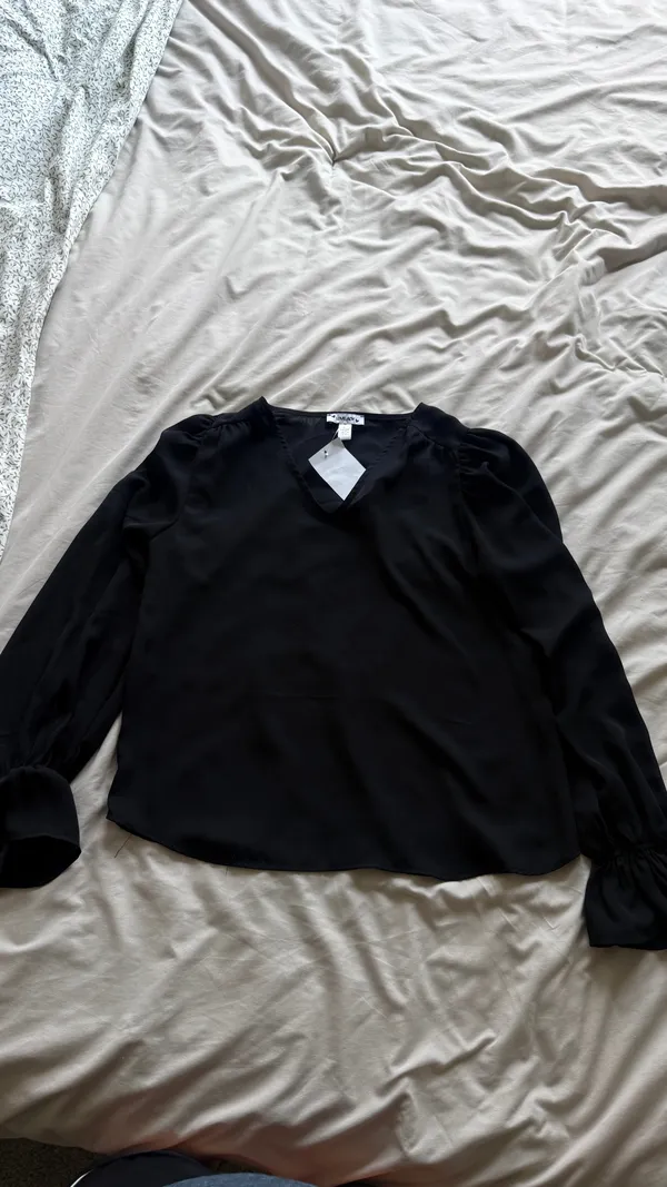 Nordstrom Black Blouse - Image 2