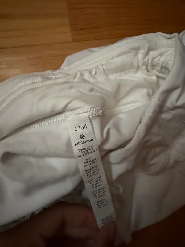 White Lululemon Skirt - Image 2