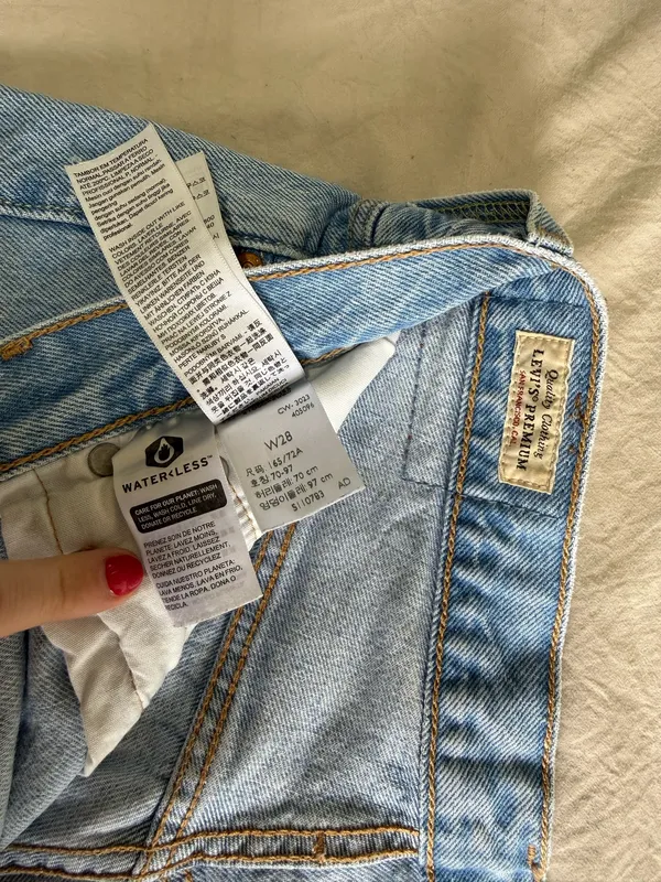 Levi’s Denim Shorts 501 - Image 2