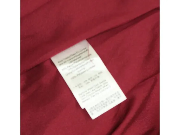 NWT DKNY Womens Abstract V-Neck Belted Dress Midi Brush Stroke Brown Multi 10 - Image 9