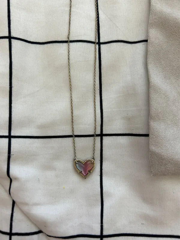 Kendra Scott Pink and Blue Ari necklace - Image 2