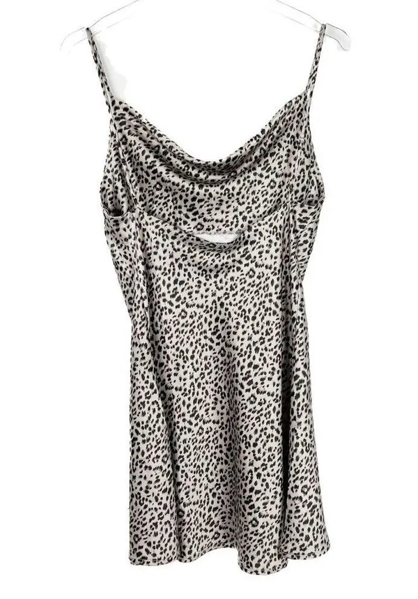 NWT Leopard Betta Vanore Mini Dress US Size 2 NEW T1669 - Image 9