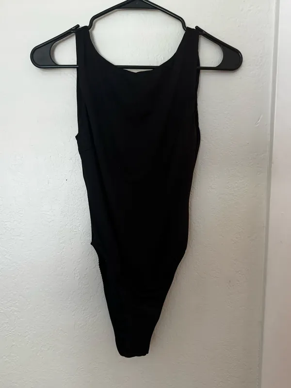 Princess Polly Black Backless Body Suit - Image 3