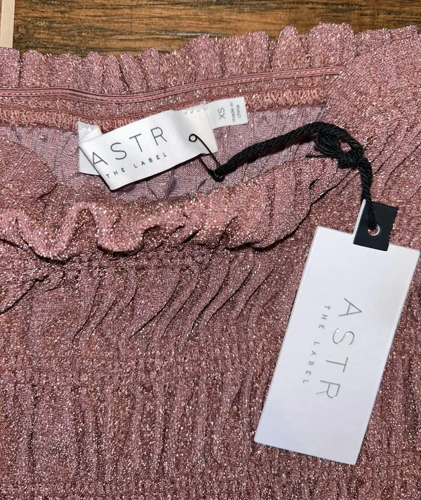 ASTR Puff Sleeve Square Neck Top - Image 4
