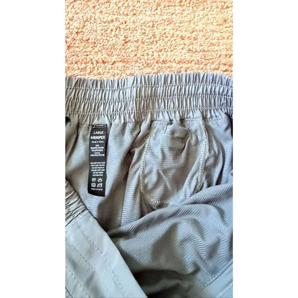 Meripex Athletic Running Shorts Light Grey L Built - Image 5