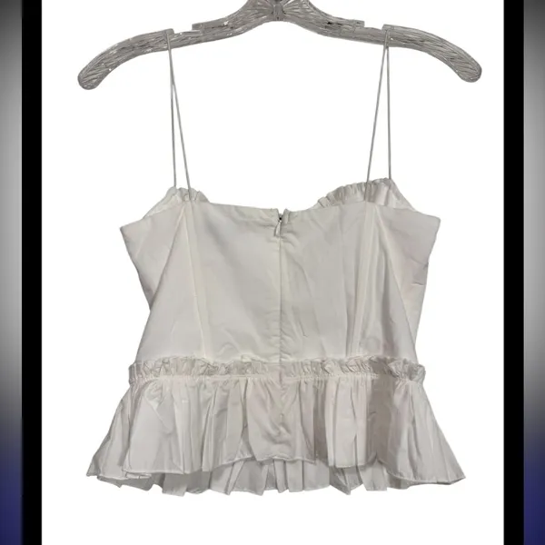 En Saison Raina Bustier Top. Xs White - Image 4