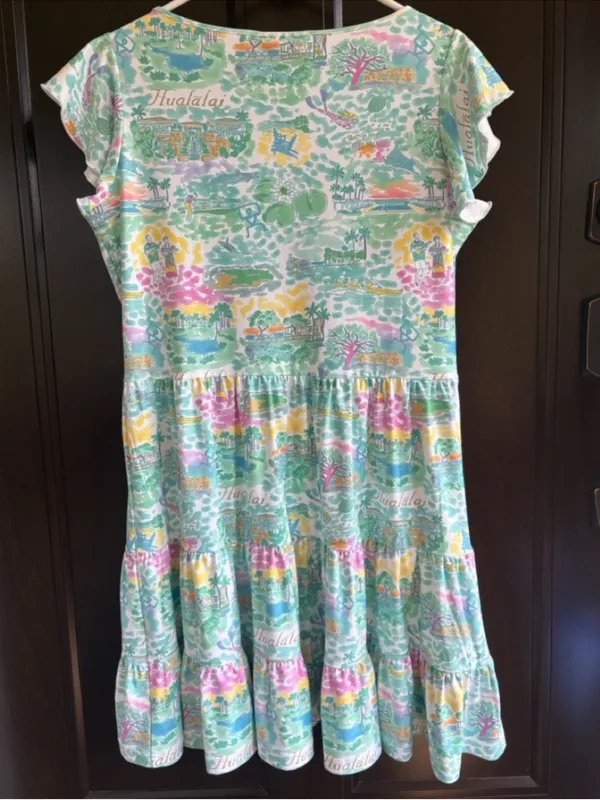 NWT Smith & Quinn Delaney Tiered Flutter Sleeve Dress Size Small - Image 9