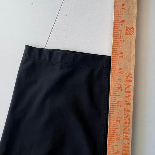 Lululemon Pleated Tapered Crop Pants Womens 12 Black High Rise Side Zip W5CTYS - Image 7