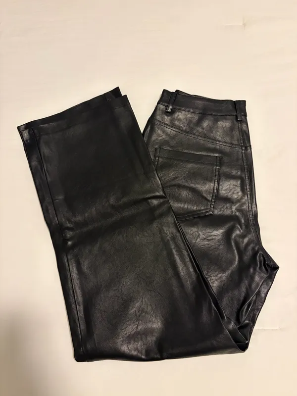 Caraluna black leather pants - Image 3