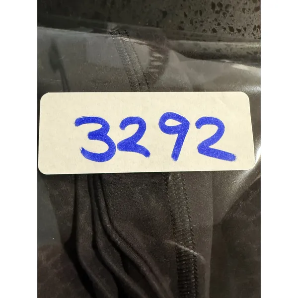 Lululemon‎ align High-Rise Crop 21 Black Leopard Embossed Leggings Size 10 - Image 8