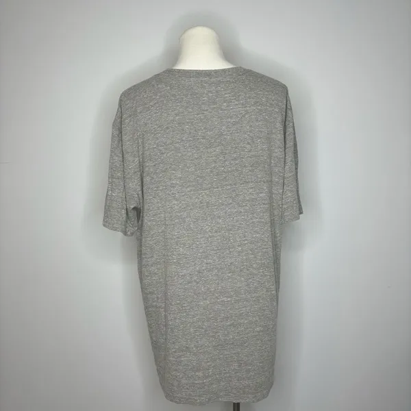 5/$25💜 Blue 84- Grey Heather "Missoula" Graphic Tee - Image 3
