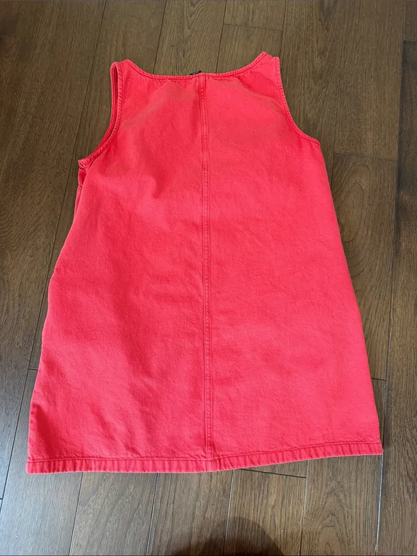 Gap UltraSoft Denim Mini Dress Size Large C71-017 - Image 9