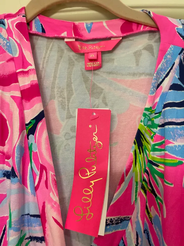 Lilly Pulitzer Wrap Romper - Image 5