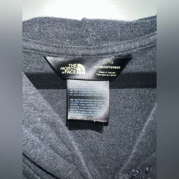 The North Face Women’s Draped‎ Open-Front Hooded Cardigan Jacket Size XL - Image 4