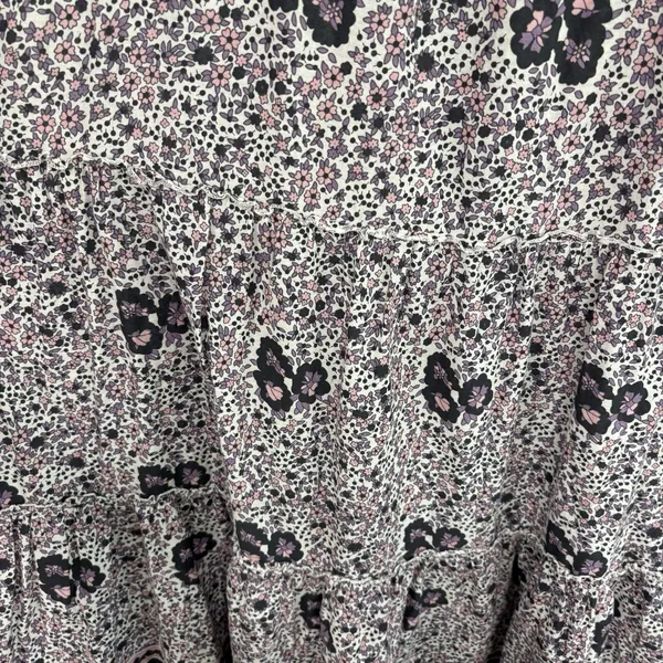 Natural Life Dress Size Medium Maxi Spaghetti Strap Lightweight Purple Floral - Image 4