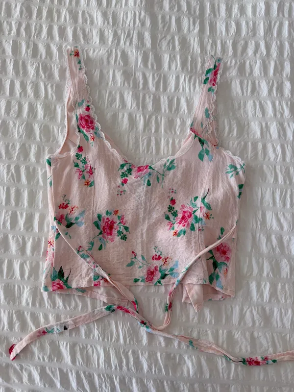 Sky to Moon Floral Tank - Image 3