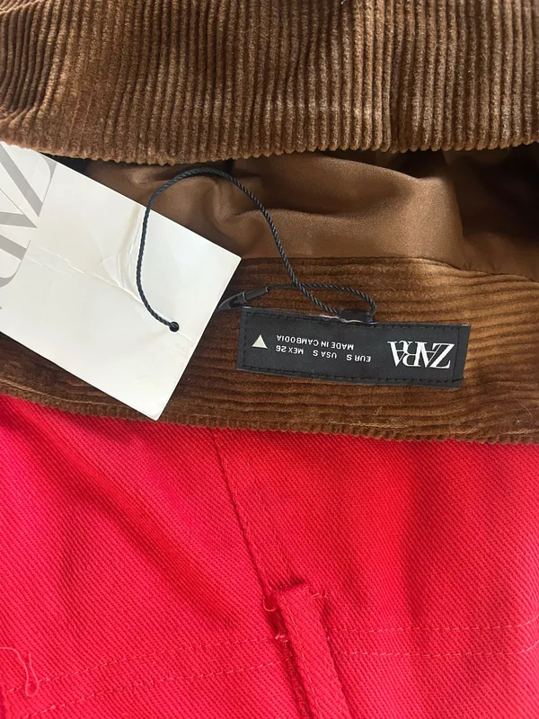 ZARA Corduroy skirt - Image 3