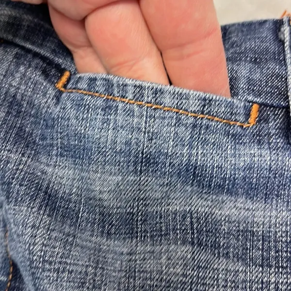 7 for all Mankind Cotton Fade Women’s Distressed Jeans Size 29 00940190 - Image 11