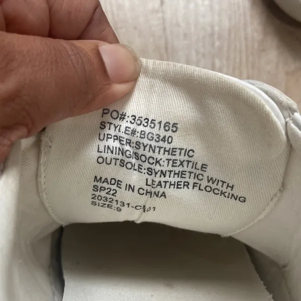 J. Crew New Road Trip Sneakers With Stripe Size 9 - Image 6