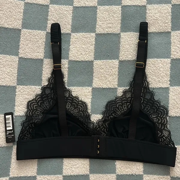 NWT BootayBag Black Lace Bralette - Image 2