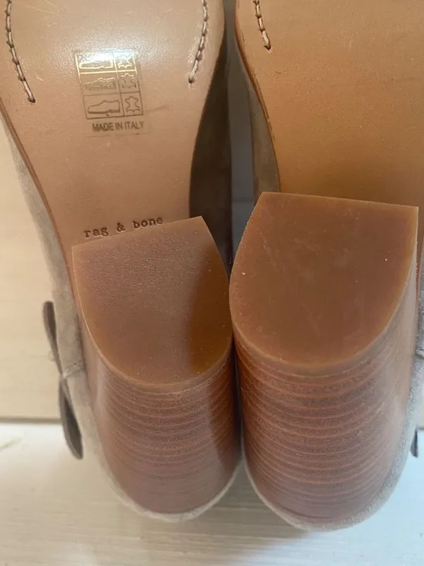 Rag & Bone New York Harrow Women’s Suede Ankle Boots Size 7.5 Made in Italy - Image 12