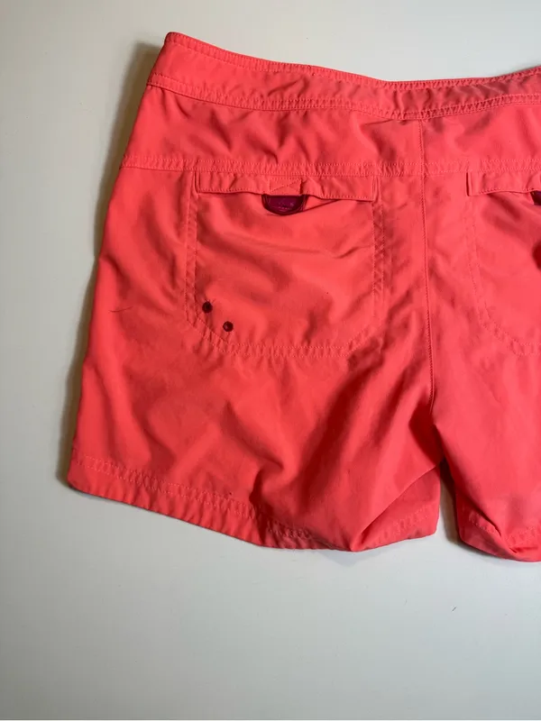 Title Nine Nimblene Coral Stretch Hiking Athletic Shorts Zip Pocket‎ Size12 - Image 7