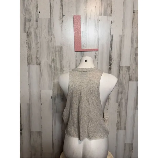 Red hot cut off crop top size large Pink - Image 5