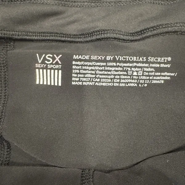 Victoria's‎ Secret VSX Sport Skort Shorts & Skirt Combo Black / Pink Size L - Image 4