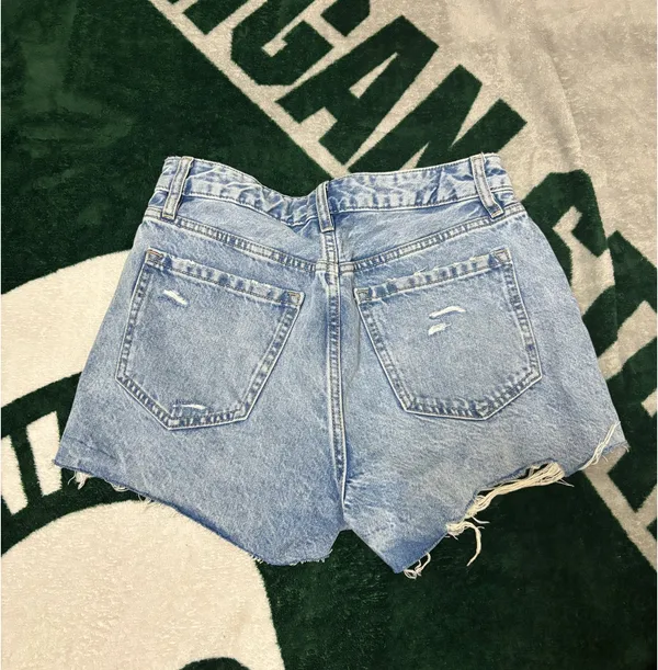 Forever 21 Retro High-Rise Denim Shorts - Image 3