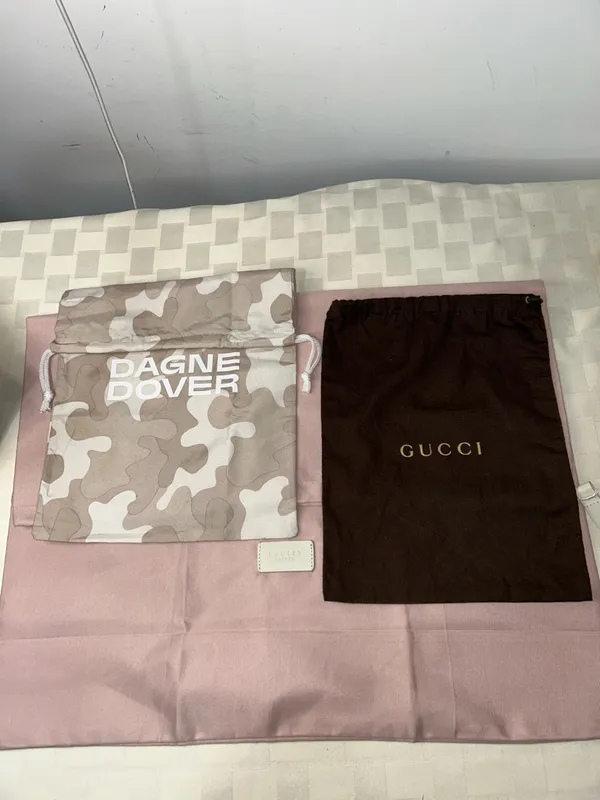 Dagne Dover, Radley London and Gucci Drawstring Dust Bag Bundle - Image 2