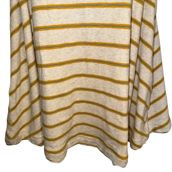 FREE PEOPLE WE THE FREE Yellow &‎ Blue Stripe Tank Top Garden Tunic EUC Small - Image 5