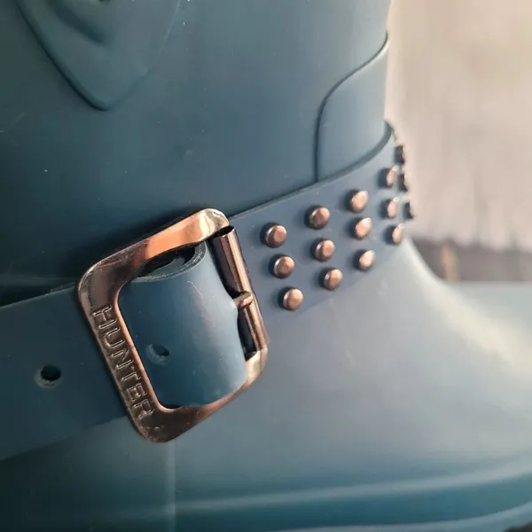 Hunter Refined Rockpool Stud Biker Boots Women's Size 5 - Image 6
