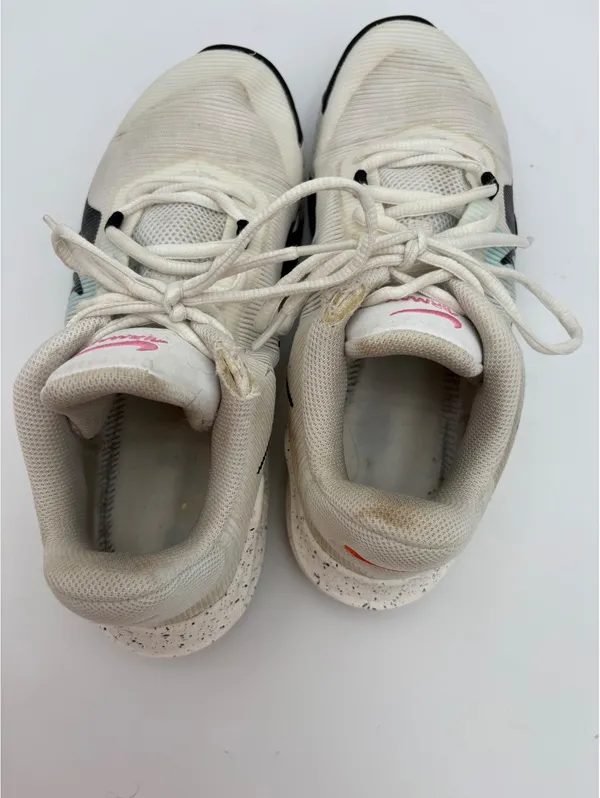 Nike Air Max Women's Sneakers Size 8 White Black Pink Running Casual Shoes - Image 6
