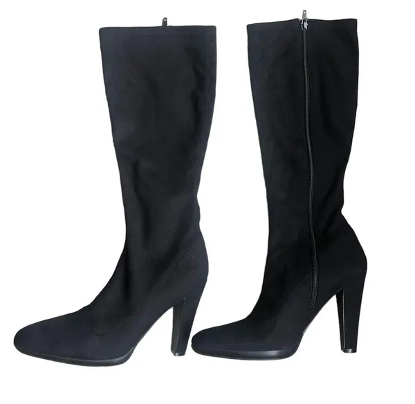 Tall Microfiber Boots by Nina - Image 2